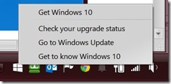 Get Windows 10 popup